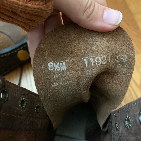 Vintage leather boots - Picture 4 of 4